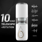 PulseSonic 10 Thrusting Rotation Hands-Free Electric Stroker Telescoping Stroker Cup – product view 2