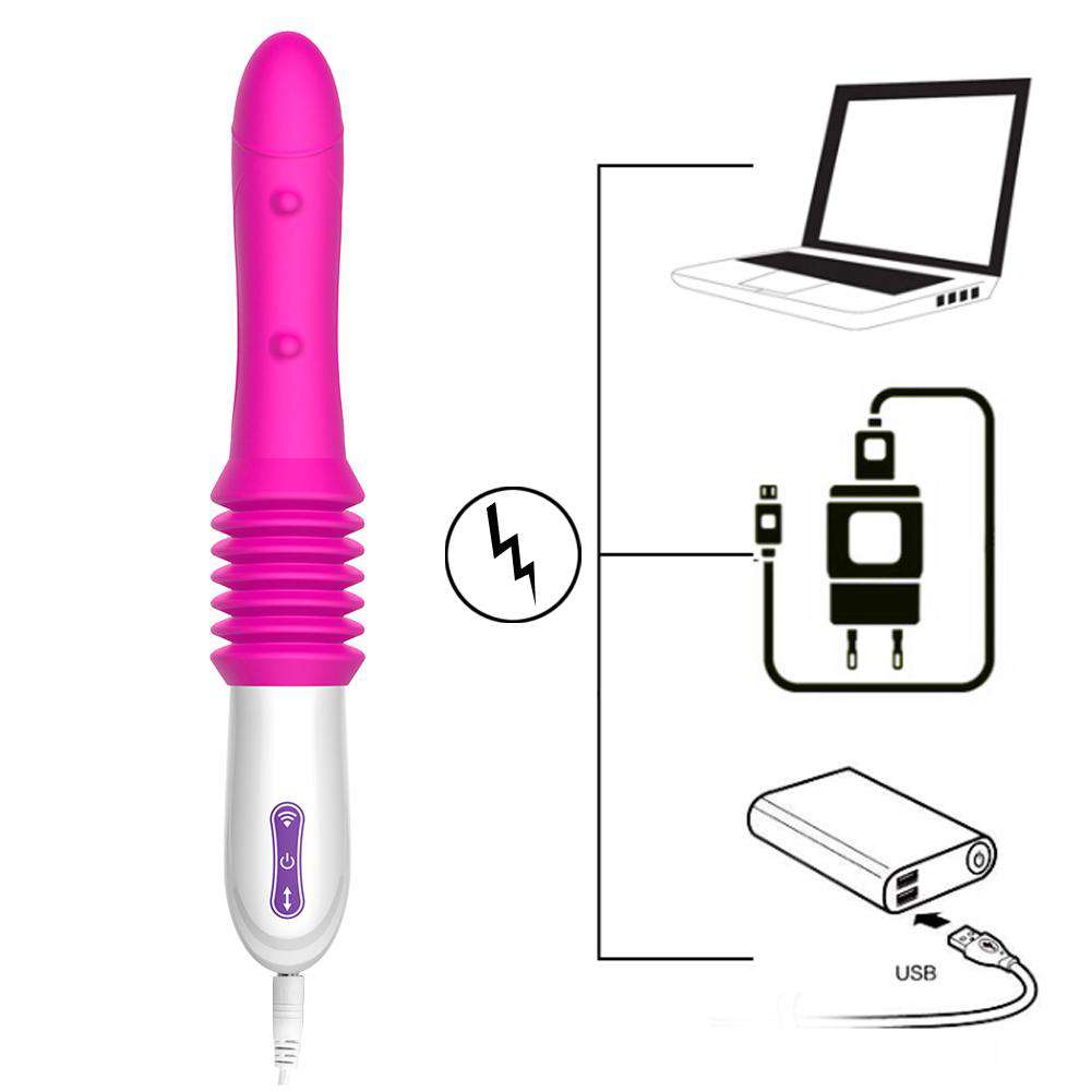 Automatic Hands Free Thrusting Dildo Vibrator – product view 12