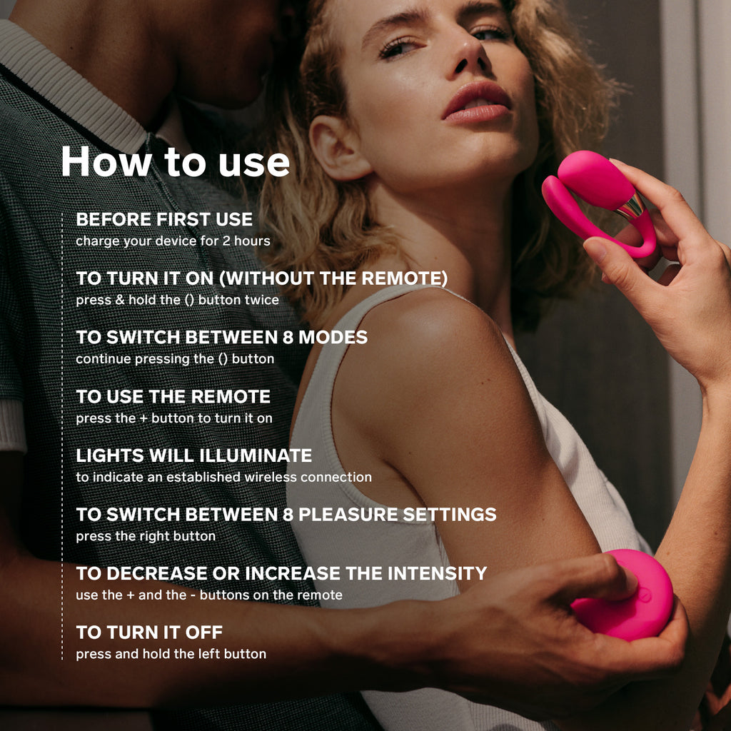 TIANI 3 Couple's Massager with Sense Motion – product view 3