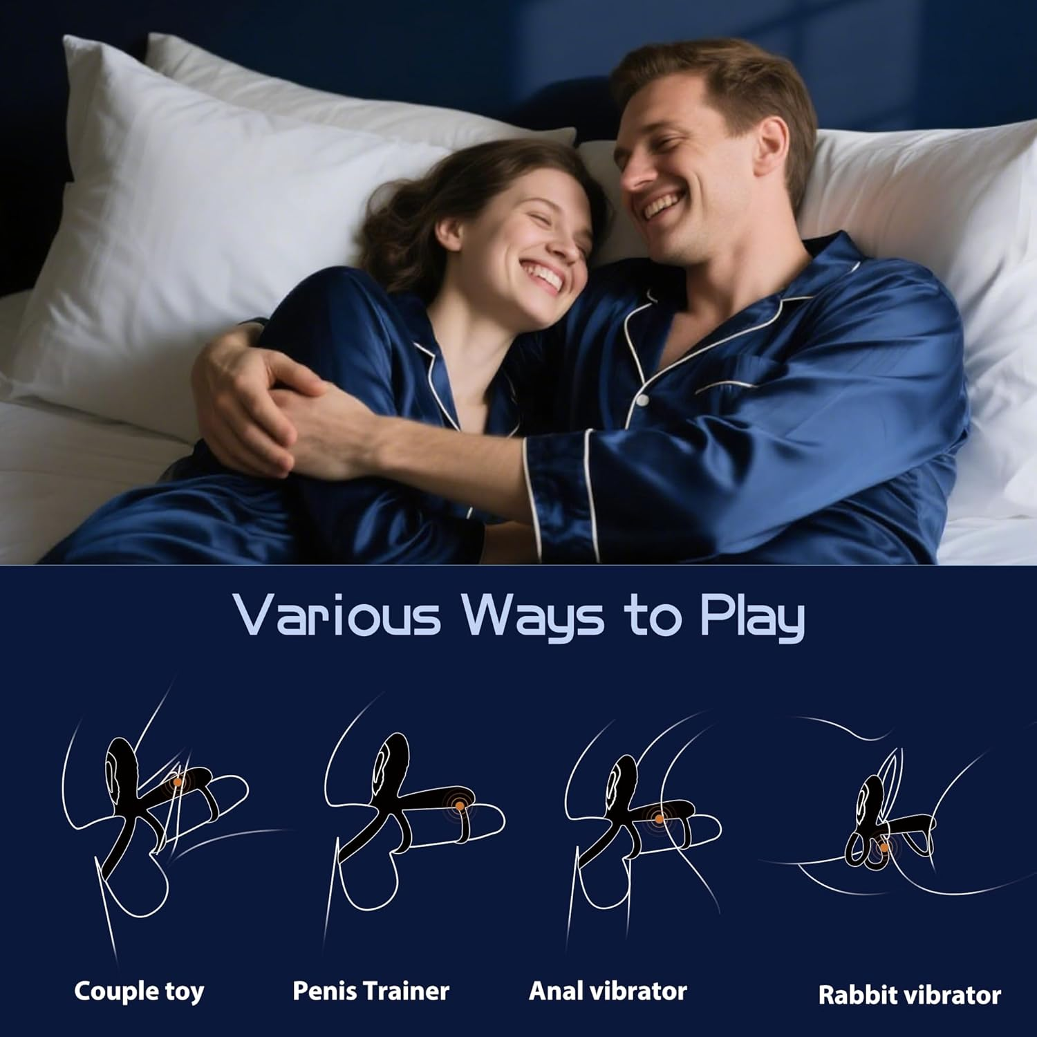 Intima - Vibe Ring for Couple G-Zone Intimate Stimulation - AnneToys