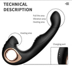 Men's Backcourt Masturbation Supplies Heated And Vibrating Prostate Massagers – product view 6