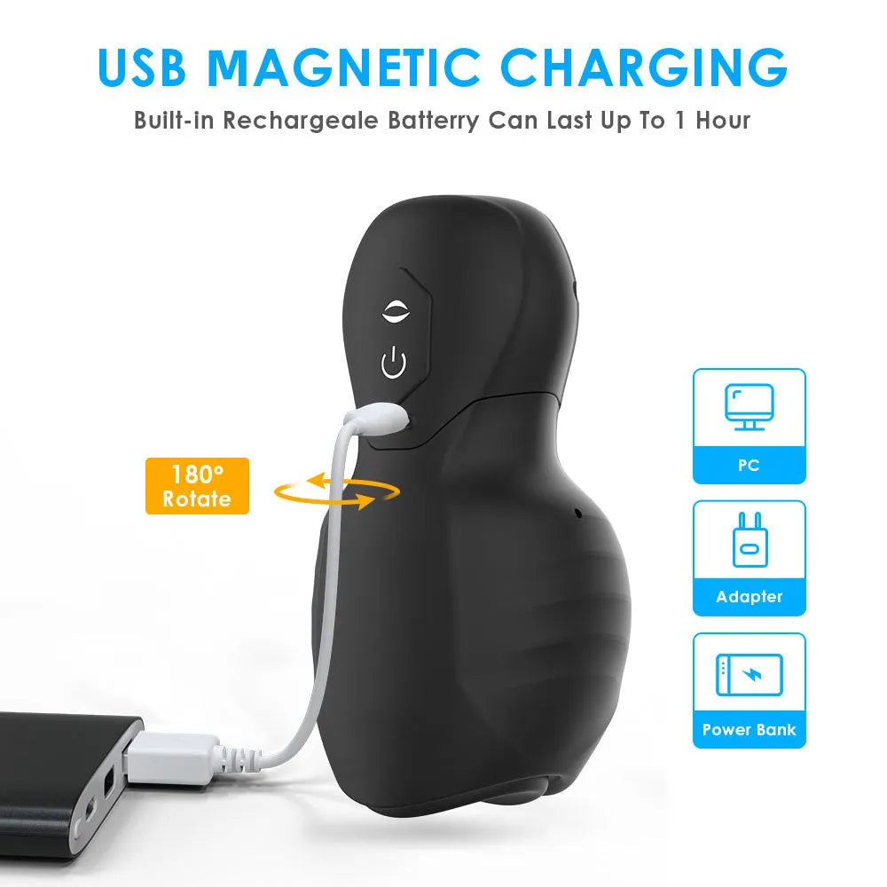 UltraDriveⅡ 7 Vibration 3 Sucking Male Stroker Penis Trainer Super Pleasure Glans Trainer – product view 6