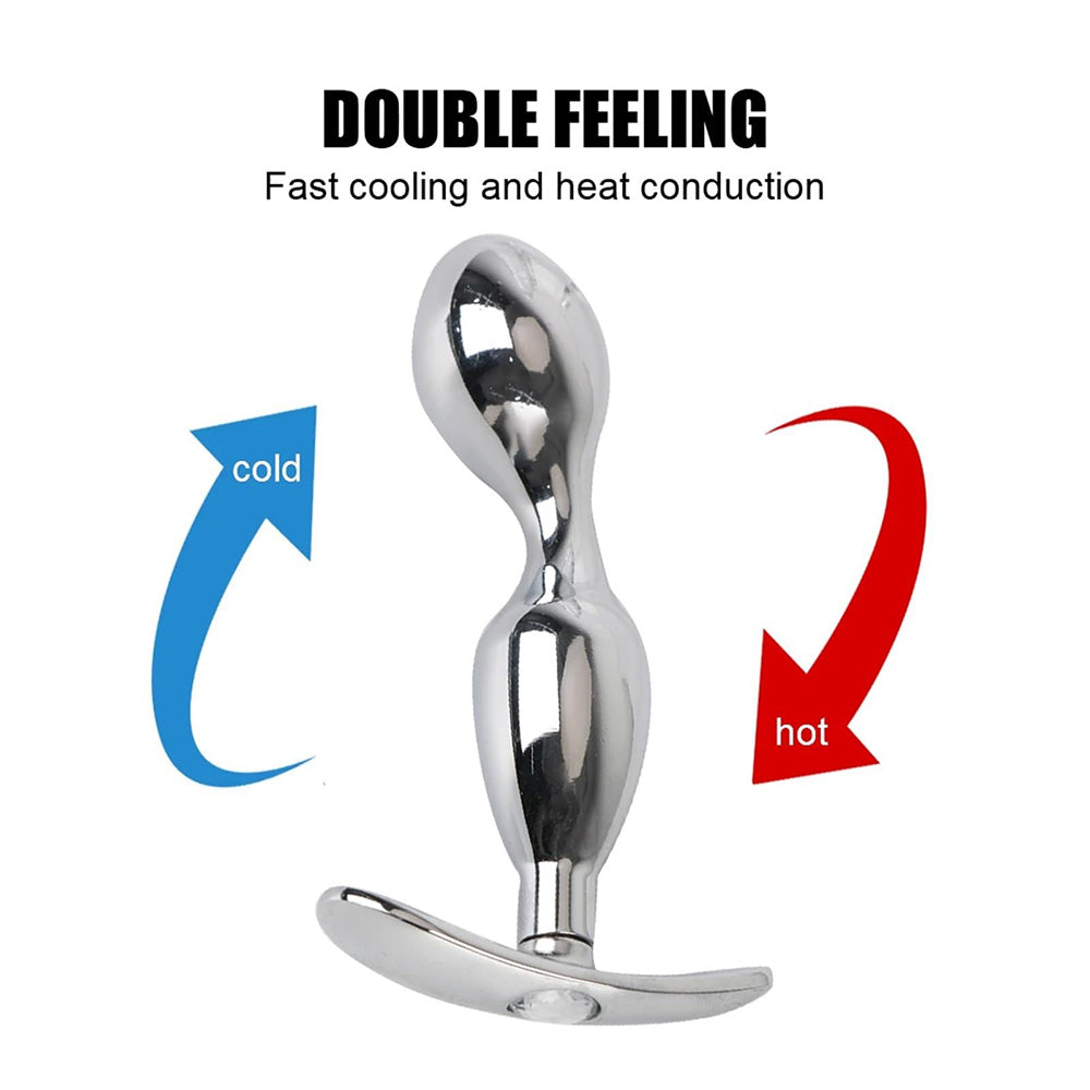 Stainless Steel Prostate Massage Sex Toy Metal Anal Plug Anal Stimulator Anal Plug – product view 3