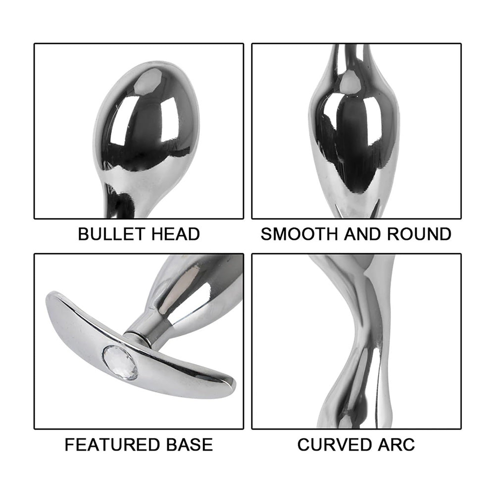 Stainless Steel Prostate Massage Sex Toy Metal Anal Plug Anal Stimulator Anal Plug – product view 5
