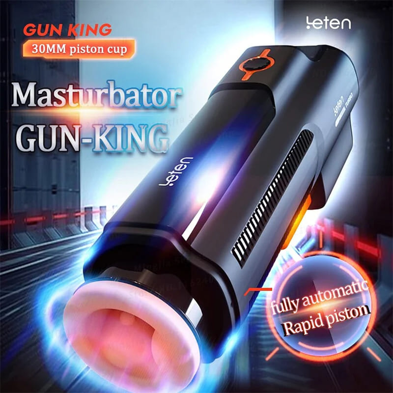 Leten 10 Thrusting Vibration 3D Voice Leten X-Turbo Male Stroker Electric Piston Heated Male Stroker With 3D Realistic Textured Soft Male Masturbation Toy – product view 3