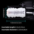 2026 Leten Bermuda 4 In 1 Heating Telescopic Sucking Voice Male Stroker – product view 6