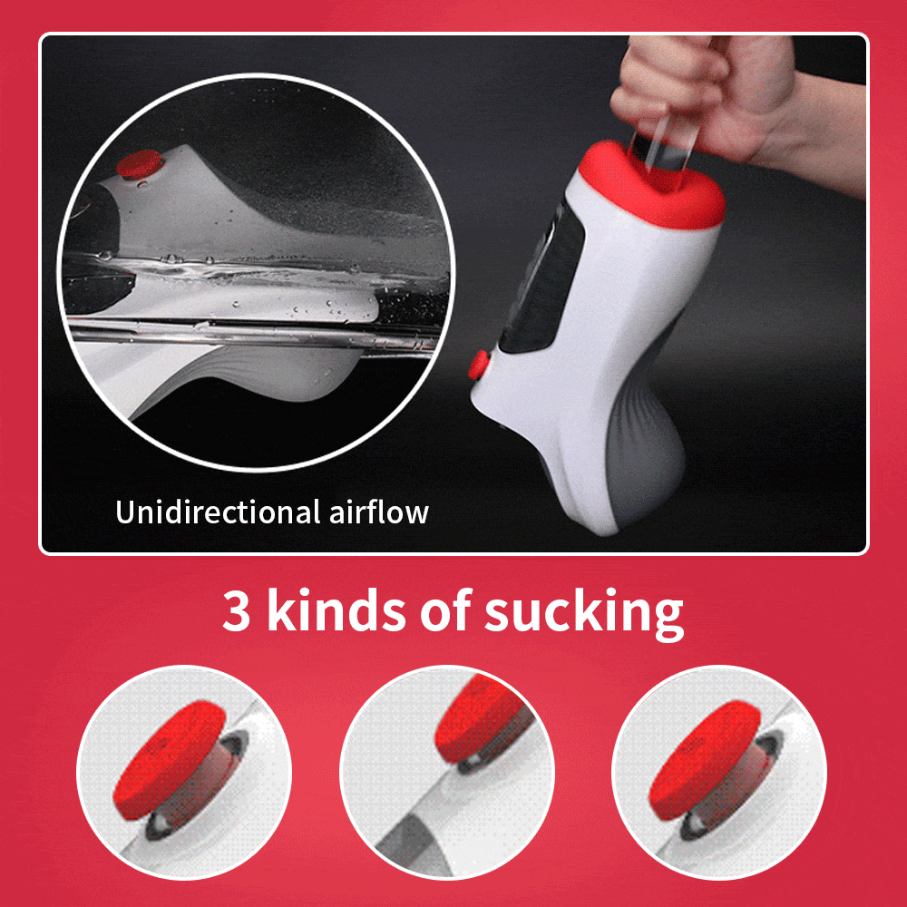 Leten Deep Throat Air Control Vacuum Sucking Vibration Blowjob Male Stroker – product view 6