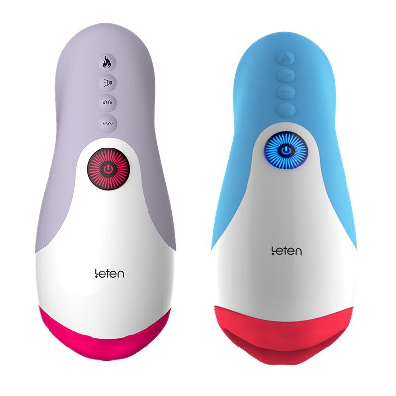 Leten 10 Vibrating Male Stroker Smart Warmer Tongue Licking Blowjob Toy – product view 8