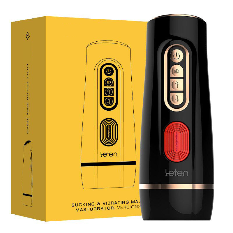 Leten 7 Vibrating Stroker Cup with Peristaltic Pinch Suction Pronunciation – product view 5