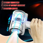 Automatic 5 Thrusting Sucking and 7 frequency vibrations Handheld Male Stroker — product image 4