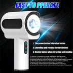 Automatic 5 Thrusting Sucking and 7 frequency vibrations Handheld Male Stroker — product image 5