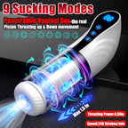 2 In 1 Fully Automatic LCD Telescopic Rotating Male Airplane Stroker — product image 3