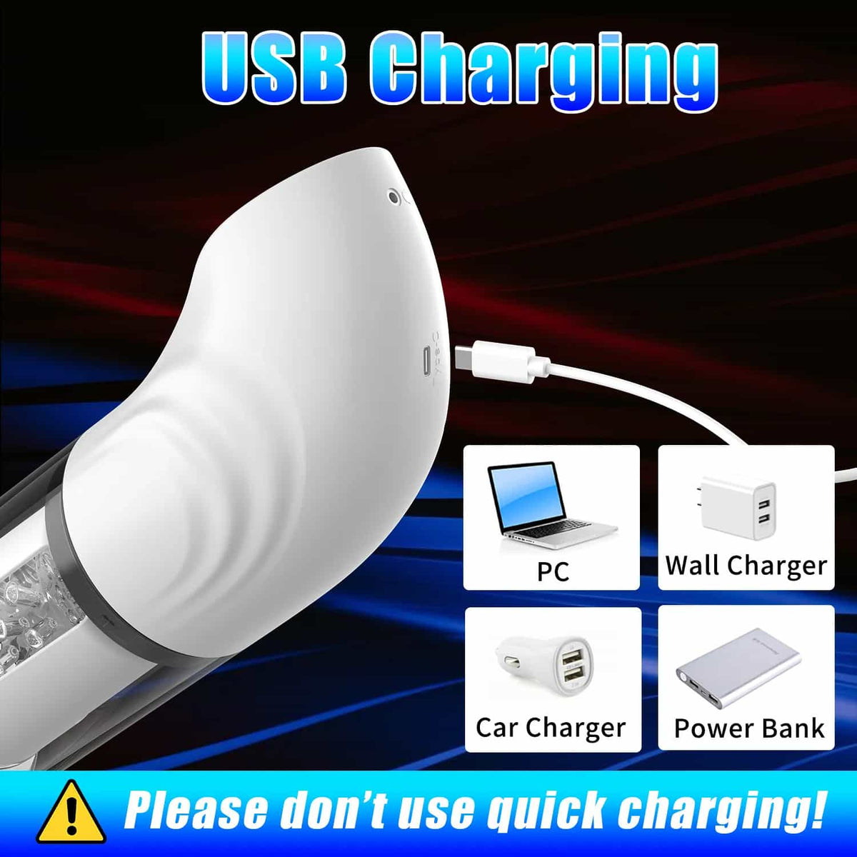 2 In 1 Fully Automatic LCD Telescopic Rotating Male Airplane Stroker — product image 5