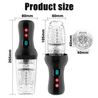 Upgraded 2 in 1 Powerful Automatic Thrusting and Rotating Male Stroker — product image 10