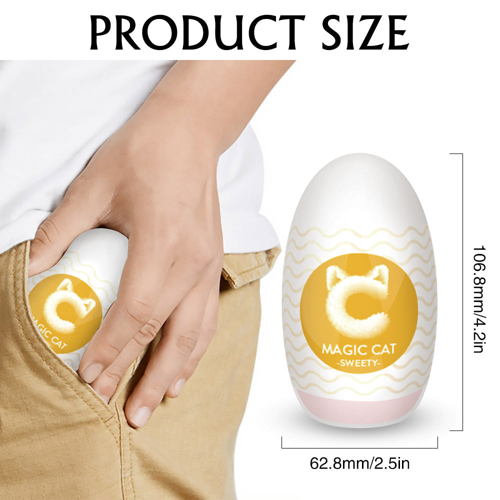 S176 Egg Pocket Pussy Realistic Vagina Toys Penis Trainer Egg Stroker for Man – product view 8