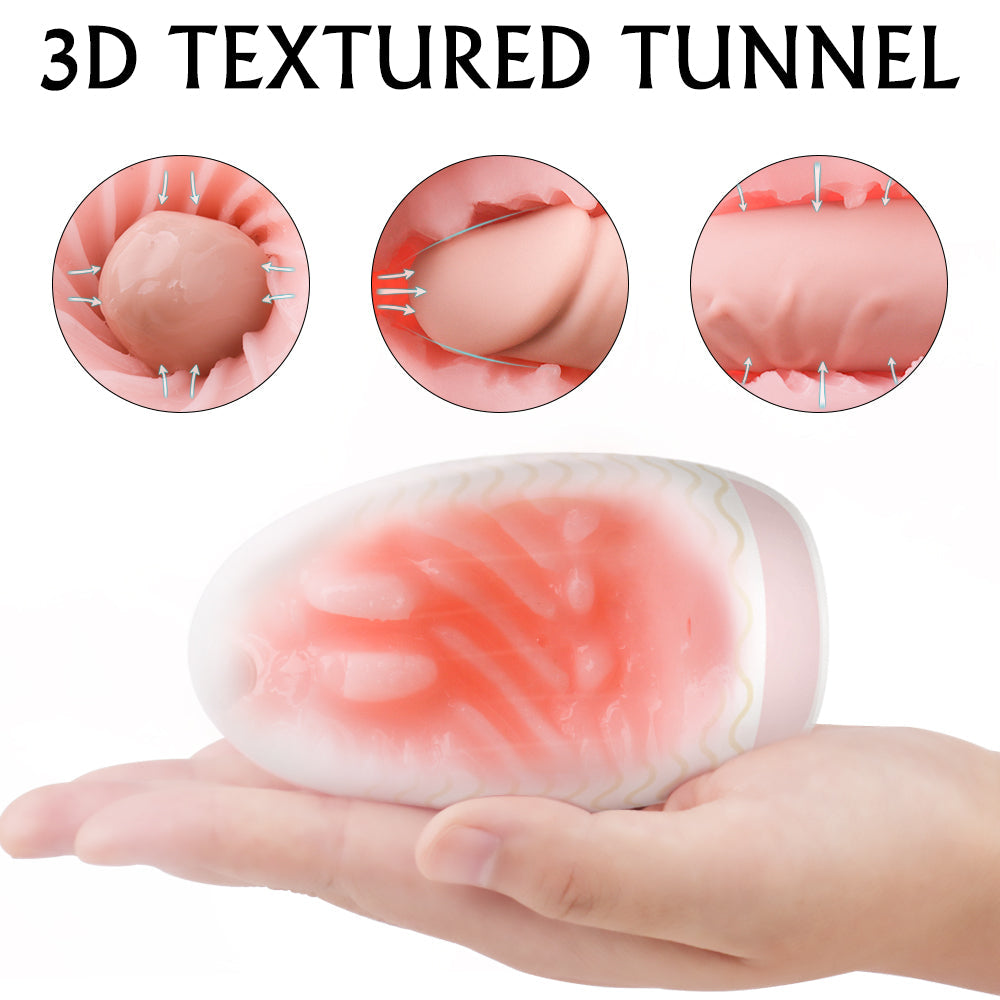 S176 Egg Pocket Pussy Realistic Vagina Toys Penis Trainer Egg Stroker for Man – product view 3
