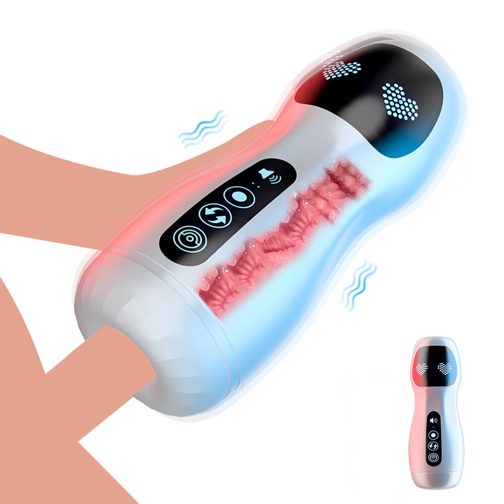 10 Suction Modes Winding Stimulation Voice Male Stroker — product image 7