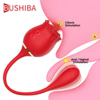 10 Frequency Rose Vibrators with Vibrating Tongue & Vibrating Egg – product view 4