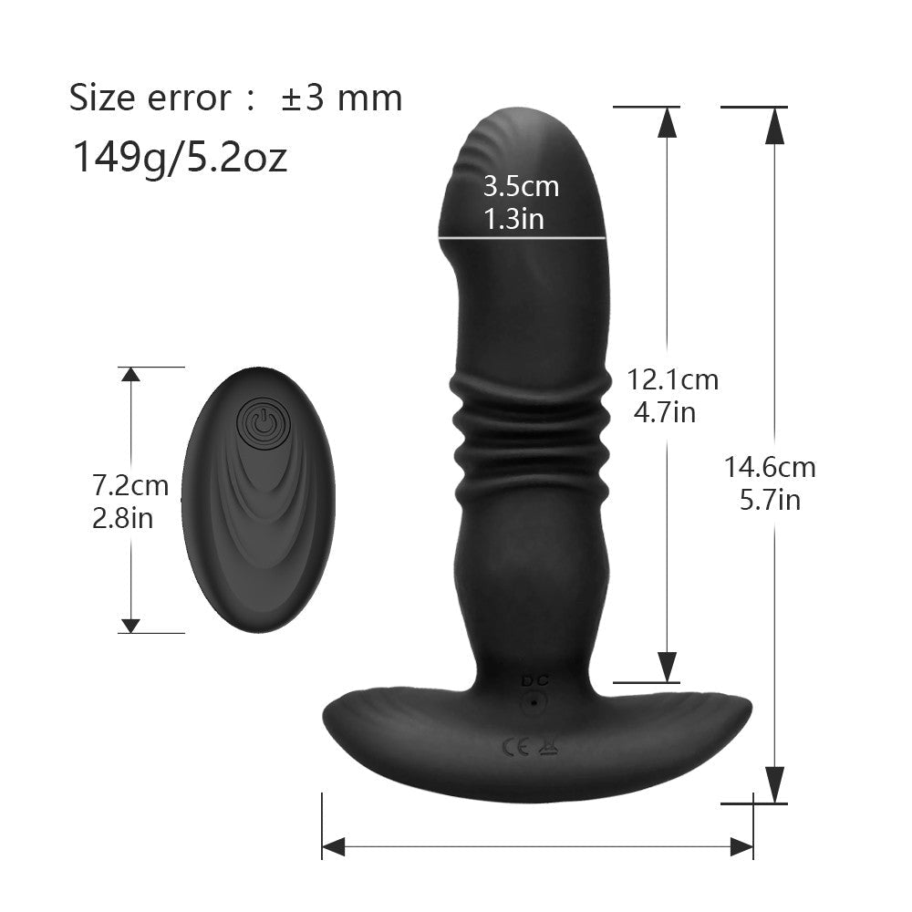 Fully Automatic Telescopic Vibration Anal Plug – product view 5