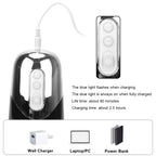 KnightStorm 10 Vibrations 4 Sucking Modes Automatic Male Stroker for Penis Stimulation Realistic Textured 3D Vagina Male Stroker – product view 5