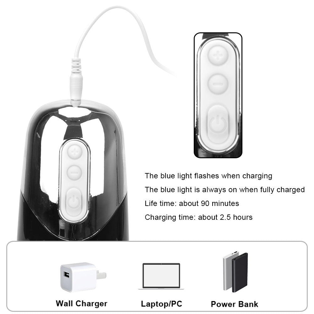 KnightStorm 10 Vibrations 4 Sucking Modes Automatic Male Stroker for Penis Stimulation Realistic Textured 3D Vagina Male Stroker – product view 5