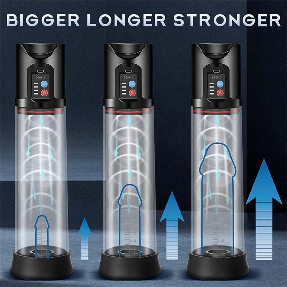 Electric Multi-Frequency Speed Increaser Male Masturbation Aircraft Cup Training Pump — product image 3