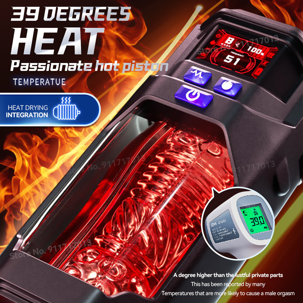 Explorer-X Lcd Monitor Male Stroker with Heating Sucking Blowjob Toys – product view 7