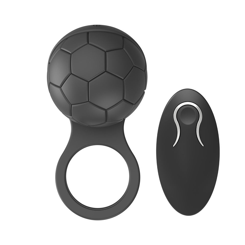 12 Modes Football Vibrating Cock Ring & Male Vibrator Toy – product view 9