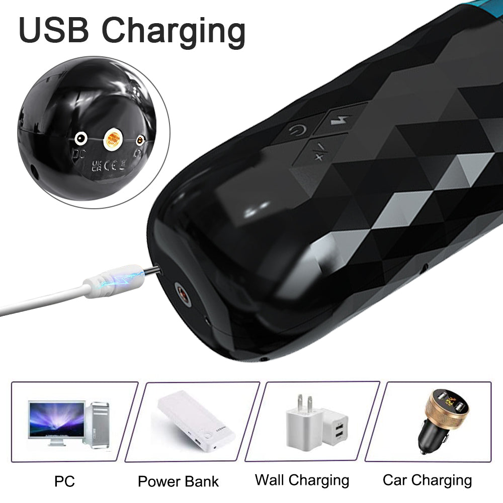 VelocityStimⅡ 10 Frequency Masturbation cup - Electric Telescopic Blowjob Simulator – product view 5