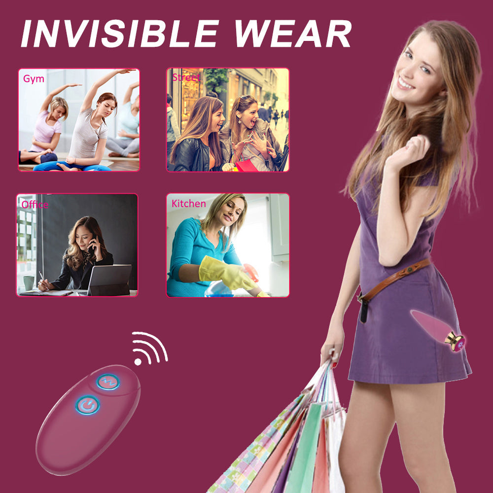 Remote control anal plug prostate massager – product view 3