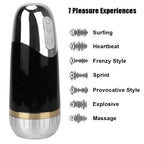 KnightStorm 10 Vibrations 4 Sucking Modes Automatic Male Stroker for Penis Stimulation Realistic Textured 3D Vagina Male Stroker – product view 2