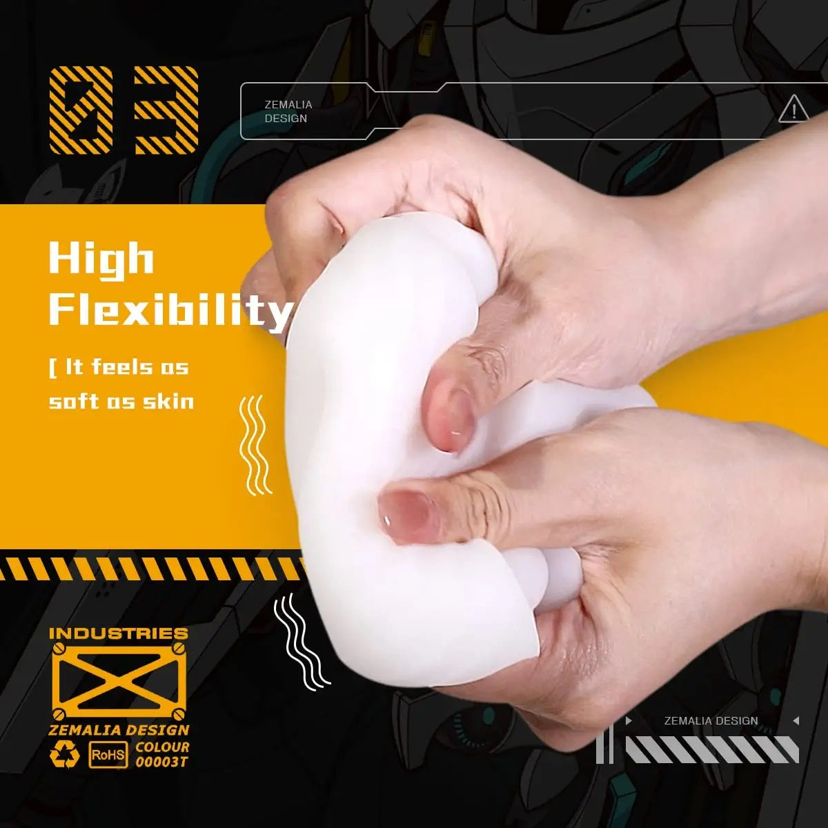 GoldenLegend Portable Male Stroker Pleasure Stroker Realistic 3D Textured Sleeve Portable Pocket Toy for Penis Stimulation — product image 4