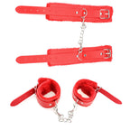 PU Leather Handcuffs Sex Ankle Bondage Bracelet – product view 6