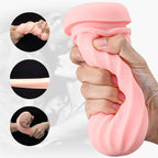 White Angel 8 Vibration Sucking Voice Masturbation Cup for Double Stimulation with Screen Display Silicone Men Sex Toy — product image 7