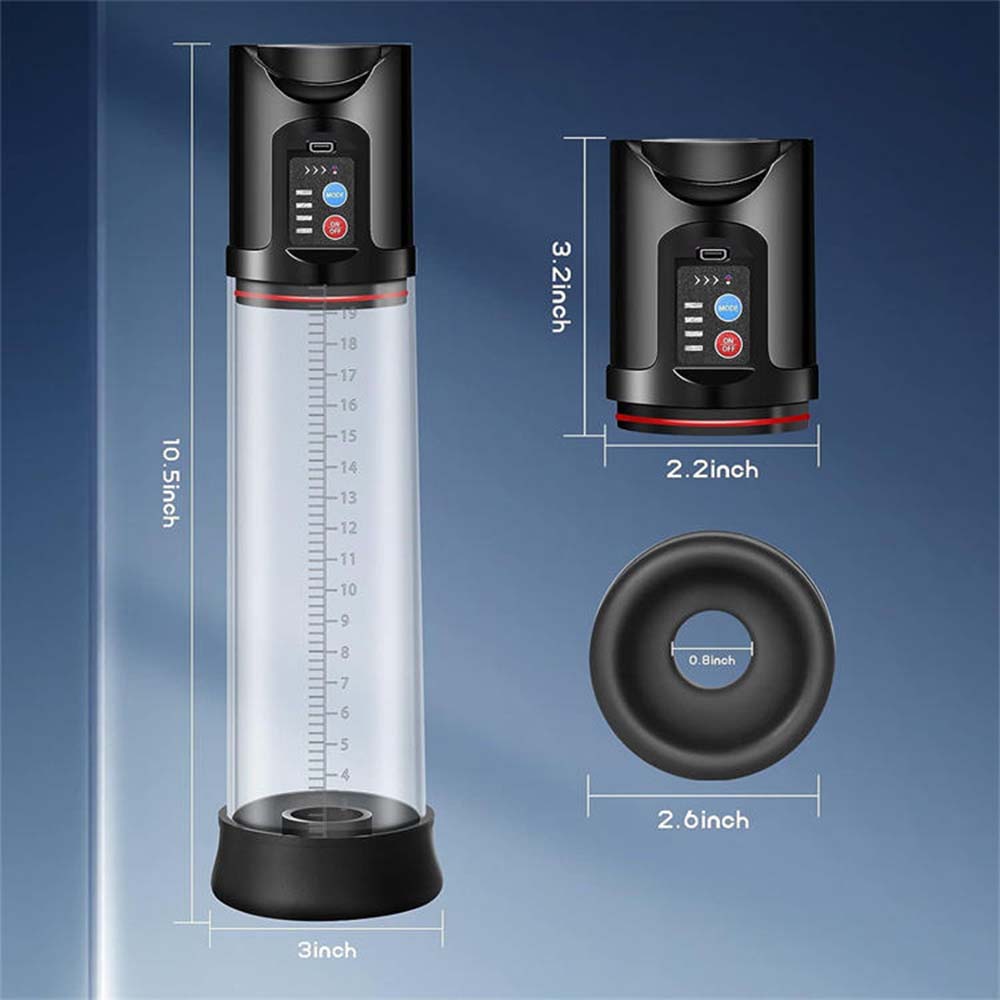Electric Multi-Frequency Speed Increaser Male Masturbation Aircraft Cup Training Pump — product image 6