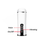 10 Vibrating Deepthroat Oral Sex Silicone Male Stroker — product image 5
