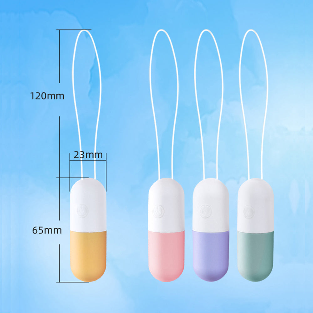 Wireless Vibrating Mini Bullet Capsule Jump Egg – product view 7