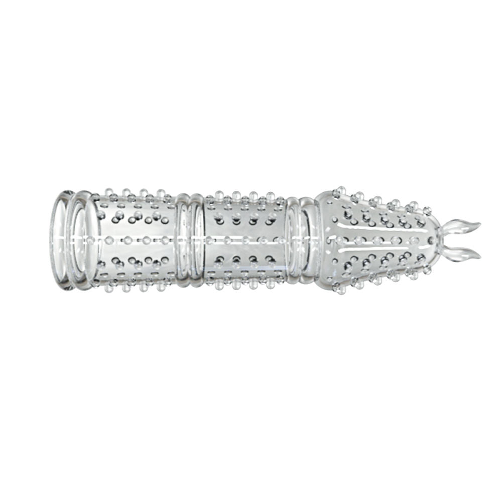 Crystal Condom - Thread-lapse Penis Training Couple Sex Toys – product view 4