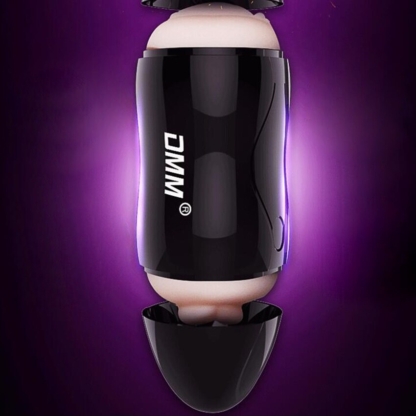 Double Channel Masturbation Cups 3D Realistic Textured Sex Toy — product image 5