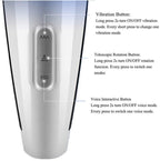KnightStorm 10 Vibrations 5 Thrust Rotations 5 Voice Male Stroker Fully Automatic Male Vibrator 360°hands-Free Oral Sex Toy — product image 3