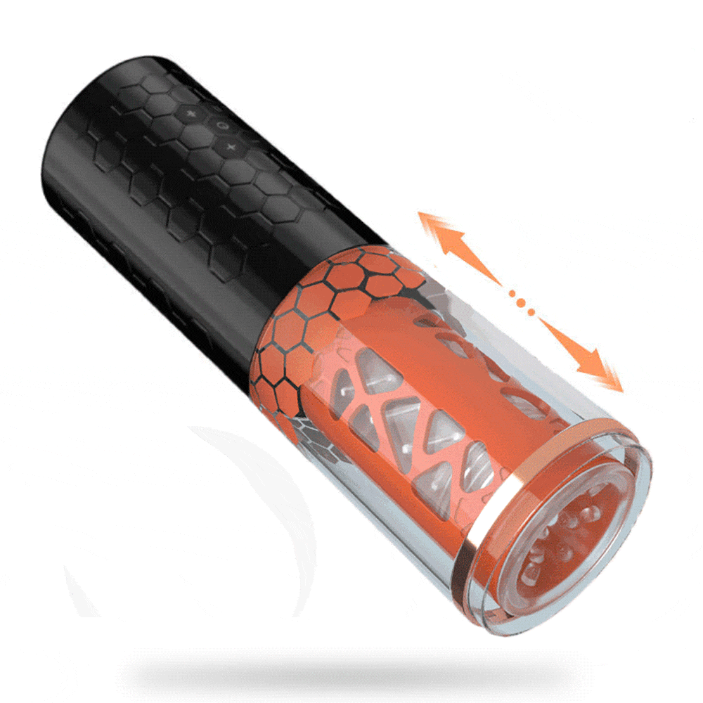 Master 10 Thrusting Rotating 3D Realistic Automatic Male Stroker – product view 10