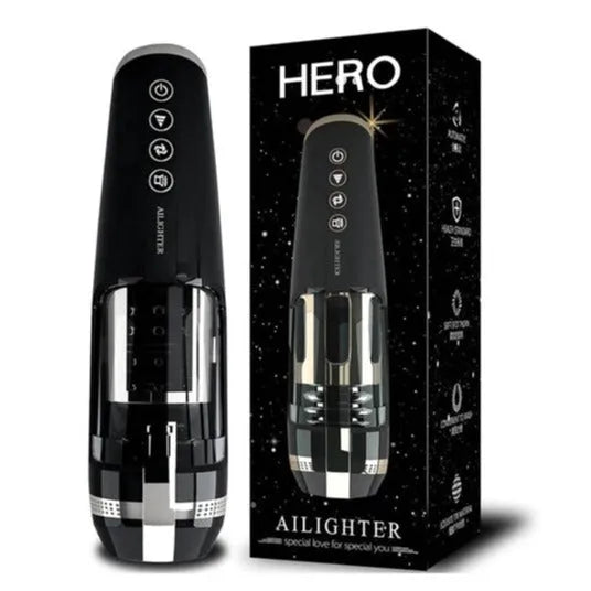 Hero 6 Thrusting Self-Heating Automatic Male Stroker with 3D Textured Sleeve Heating Mens Sex Toy Male Stroker – product view 10