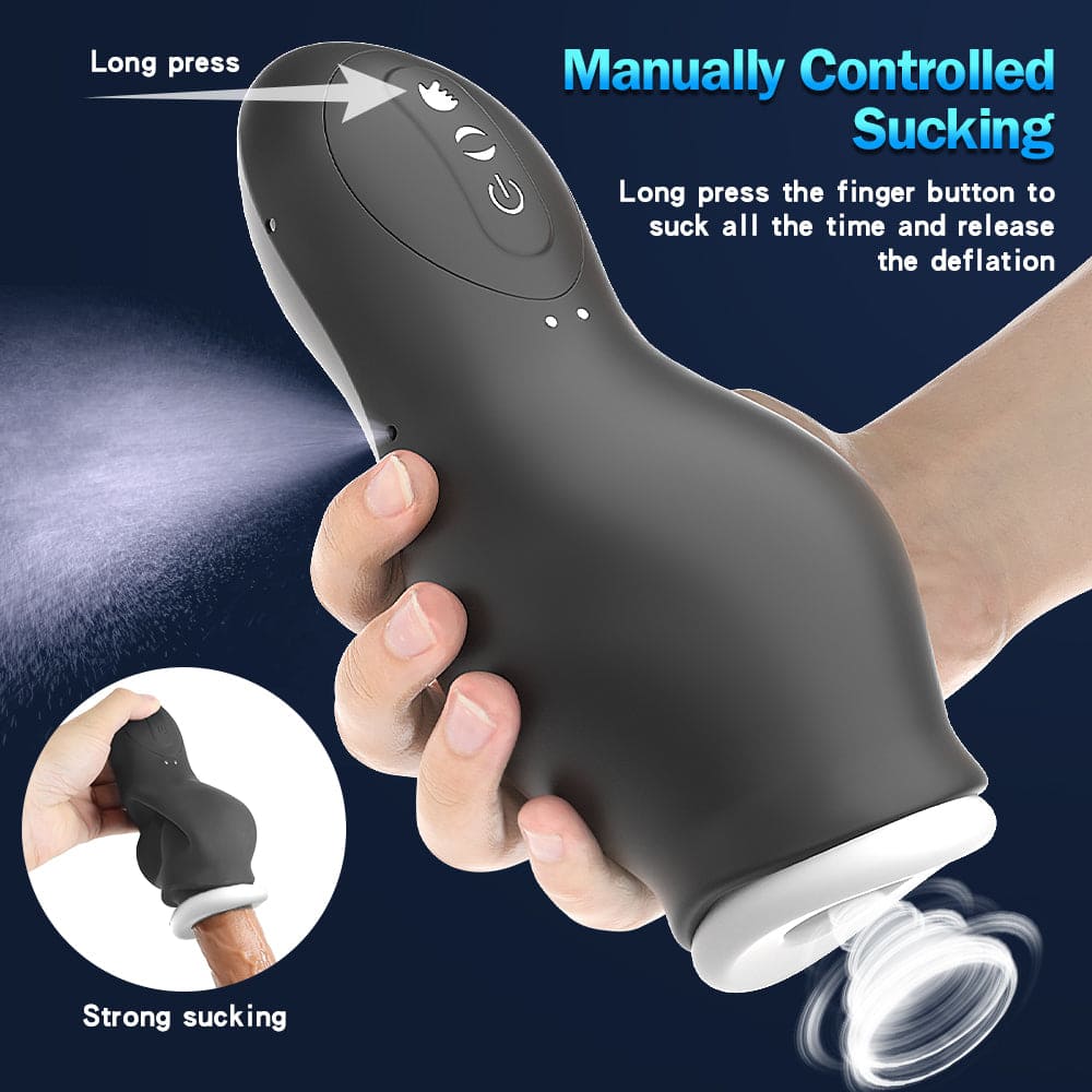 Dragonsuck - 7 Vibrating Sucking Masturbation Cup Automatic Male Stroker – product view 4
