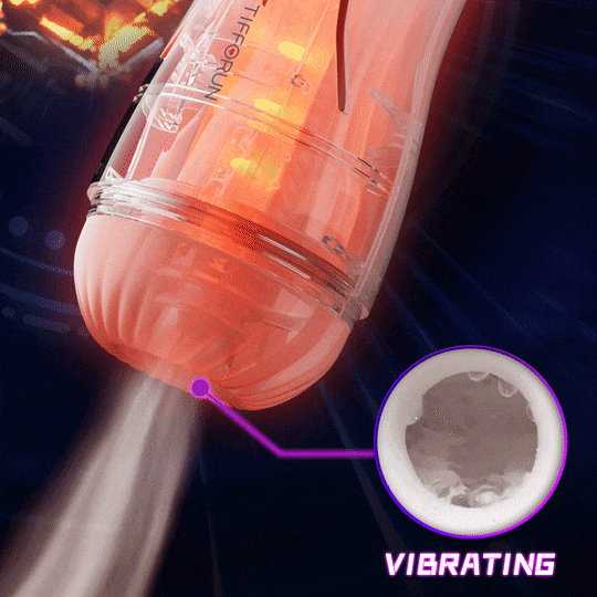 Tifforun Spaceship 9 Vibration Sucking Heating Voice Function Male Stroker – product view 7