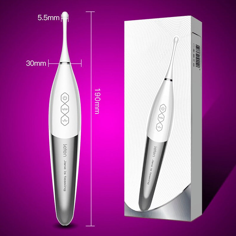 Leten Discreet Mini Head Wand Massage Vibrator – product view 5