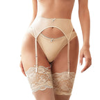 Transparent Mesh Ultra-Thin Women's Garter Belt