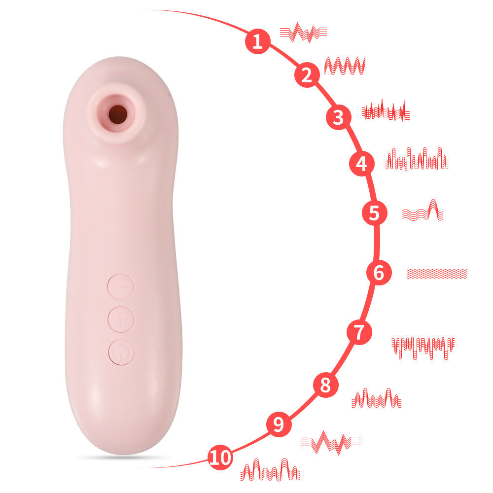 Breast Sucking Massager Vibrating Egg Masturbator – product view 2