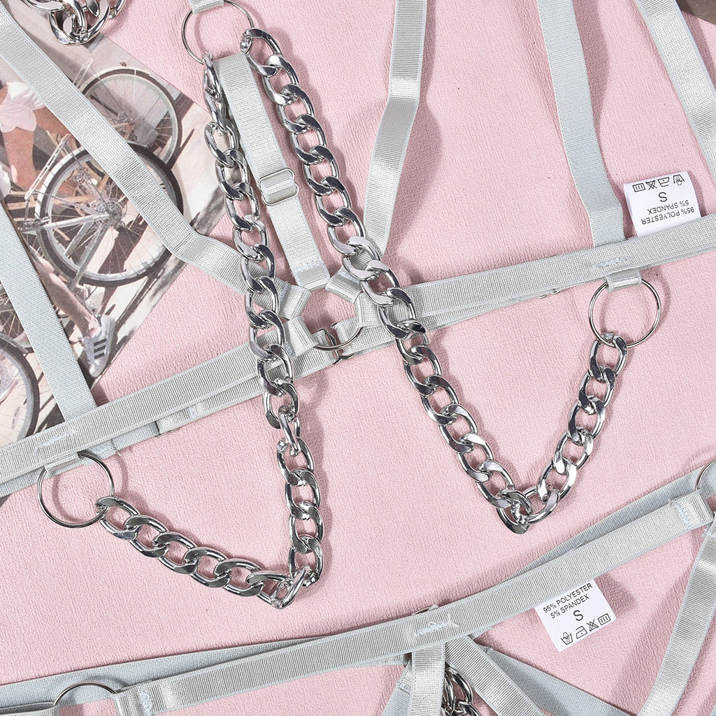 Metal Chain Sex Lingerie Set – product view 12