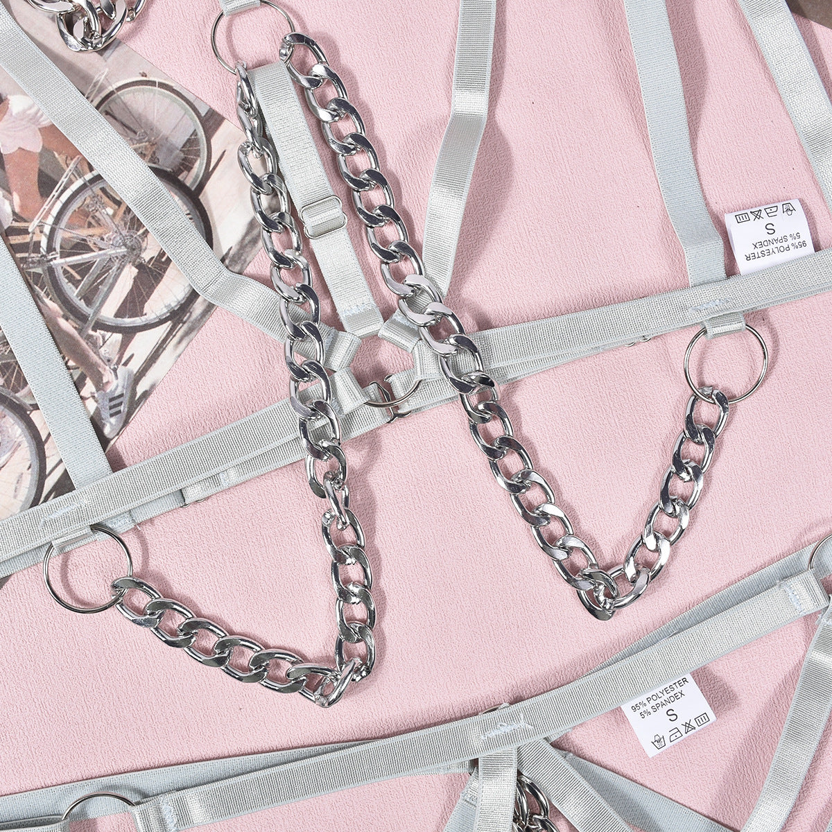 Metal Chain Sex Lingerie Set – product view 12