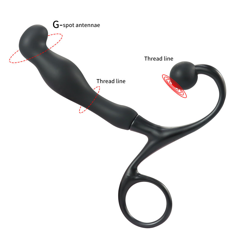 Samurai Prostate Massager Silicone Anal Plug – product view 5